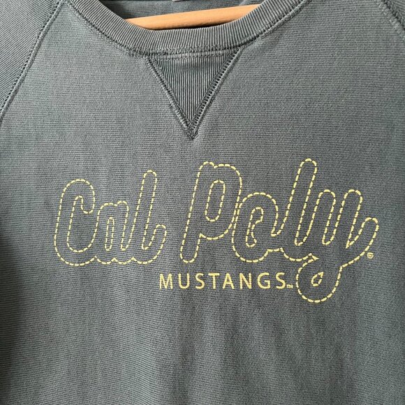 Champion Reverse Weave Cal Poly Crewneck Sweatshirt Women's Size Small - Picture 4 of 8